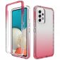 Coque Samsung Galaxy A53 5G transparent dégradé de couleur