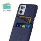 Coque OnePlus Nord CE 2 5G Tissu Porte-Cartes