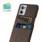 Coque OnePlus Nord CE 2 5G Tissu Porte-Cartes