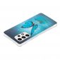 Coque Samsung Galaxy A53 5G Luminous papillon bleu