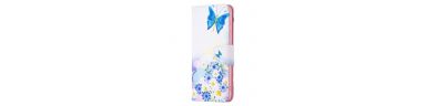 Housse Motorola Moto E40 / E30 / E20 papillon et marguerites