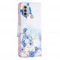 Housse Motorola Moto E40 / E30 / E20 papillon et marguerites