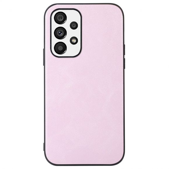 Coque Samsung Galaxy A33 5G Aspect Cuir Rétro