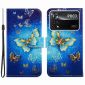 Housse Xiaomi Poco X4 Pro 5G Golden Butterfly