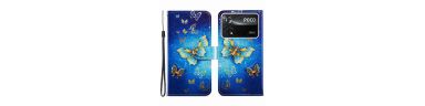 Housse Xiaomi Poco X4 Pro 5G Golden Butterfly