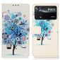 Housse Xiaomi Poco X4 Pro 5G Arbre bleu