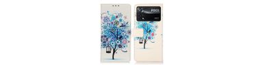 Housse Xiaomi Poco X4 Pro 5G Arbre bleu