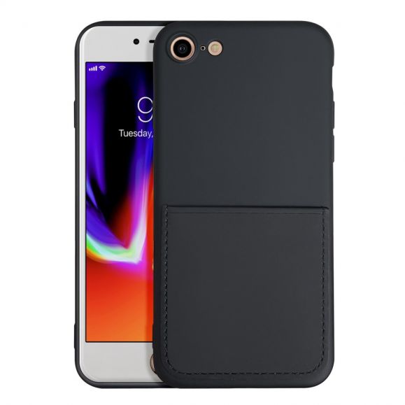 Coque iPhone SE 2022 / 2020 / 8 / 7 Mia silicone porte-carte