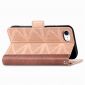 Housse iPhone SE 2022 / 2020 / 8 / 7 simili cuir avec trous