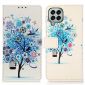 Housse Samsung Galaxy M33 5G Arbre bleu