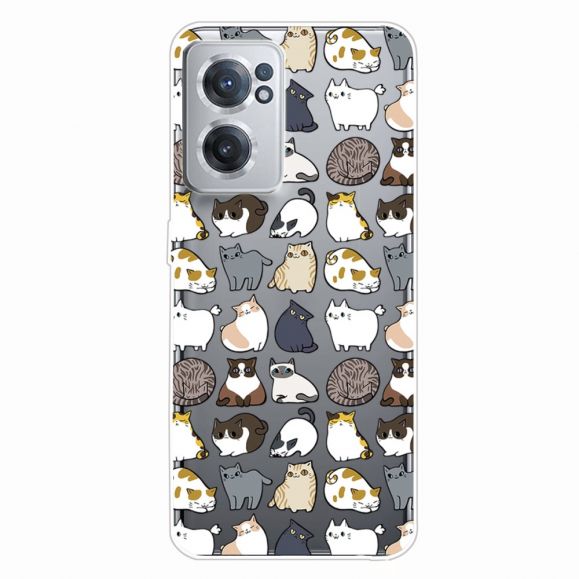 Coque OnePlus Nord CE 2 5G multiples chats