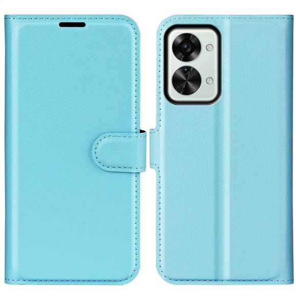 Housse OnePlus Nord 2T 5G portefeuille style cuir