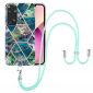 Coque Xiaomi Redmi Note 11 / 11S multicolore motif géométrie à cordon