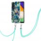 Coque Xiaomi Redmi Note 11 / 11S multicolore motif géométrie à cordon