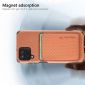 Coque Samsung Galaxy M33 5G Fibre de Carbone Porte-cartes magnétique