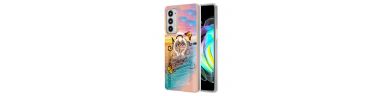 Coque Motorola Edge 20 Never Stop Dreaming avec bague