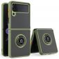 Coque Samsung Galaxy Z Flip 3 5G Ring avec boutons couleurs