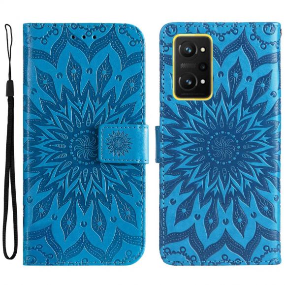 Housse Realme GT Neo 3T / Neo 2 Sunflower à lanière