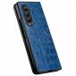 Coque Samsung Galaxy Z Fold 4 Chic aspect peau de croco