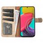 Housse Samsung Galaxy M53 5G Stand Folio Bicolore