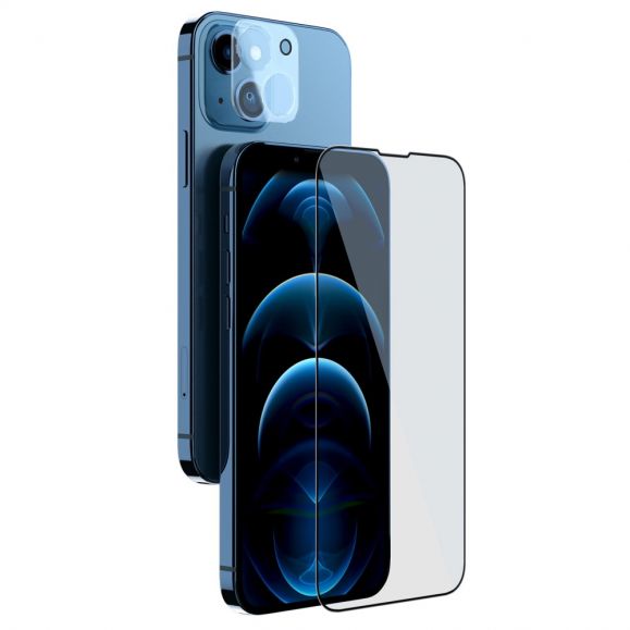 Pack films protecteurs écran + lentille en verre trempé pour iPhone 14