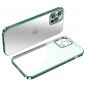 Coque iPhone 14 Pro transparent bords chromés