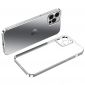 Coque iPhone 14 Pro transparent bords chromés