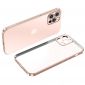 Coque iPhone 14 Pro transparent bords chromés