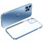 Coque iPhone 14 Pro transparent bords chromés