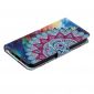 Housse iPhone 14 Pro mandala fleur