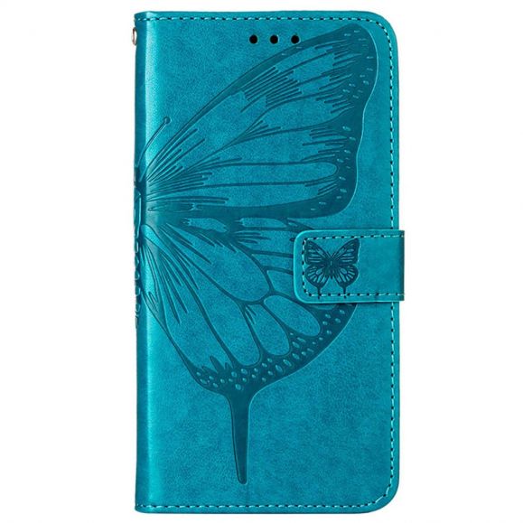 Housse OnePlus 10T 5G Papillon Fleur Porte-Cartes