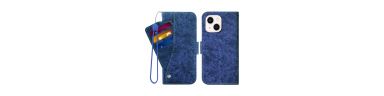 Housse iPhone 14 KAMILLE Simili Cuir Porte-Cartes