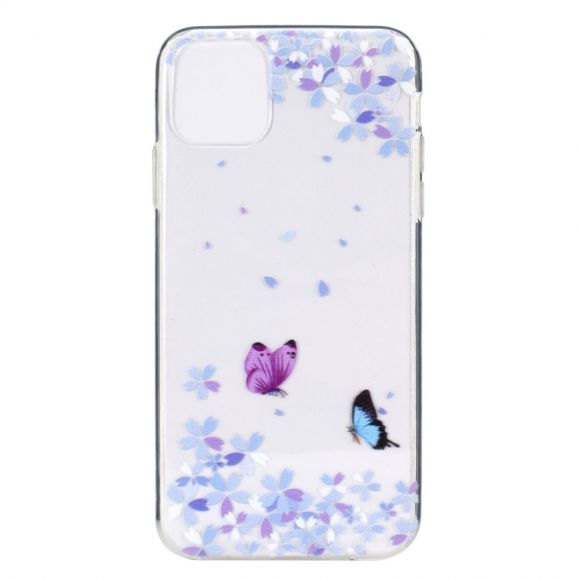 Coque iPhone 14 Papillons Florets