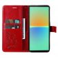 Housse Sony Xperia 10 IV papillons fonction support