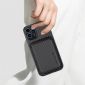 Coque iPhone 11 Pro Max Fibre de Carbone Porte-cartes détachable