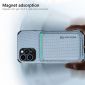 Coque iPhone 11 Pro Max Fibre de Carbone Porte-cartes détachable
