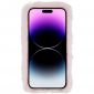 Coque iPhone 14 Pro Max Fausse Fourrure Coeur