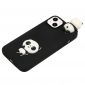 Coque iPhone 14 Silicone Panda 3D