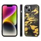 Coque iPhone 14 Simili Cuir Camouflage