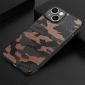 Coque iPhone 14 Simili Cuir Camouflage