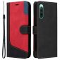 Housse Sony Xperia 10 IV Tricolore Coutures