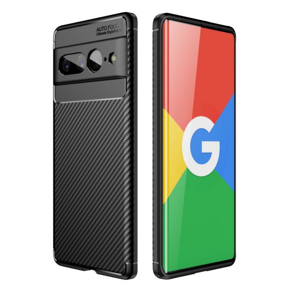 Coque Google Pixel 7 Pro style fibre de carbone