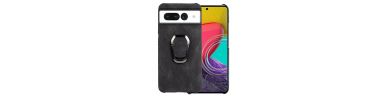 Coque Google Pixel 7 Pro imitation cuir avec support