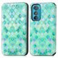 Housse Motorola Edge 30 Rabat Flip Motif Arabesque