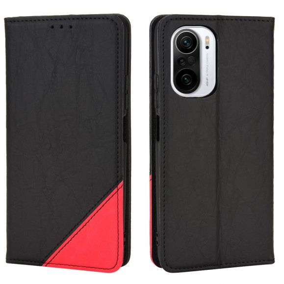 Housse Xiaomi Mi 11i / Poco F3 flip cover simili cuir rétro