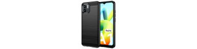 Coque Xiaomi Redmi A1 effet brossé silicone