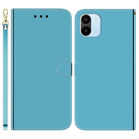 Housse Xiaomi Redmi A1 simili cuir effet miroir