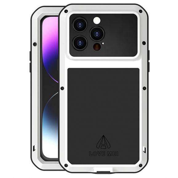 Coque iPhone 14 Pro Max intégrale LOVE MEI Powerful Protectrice