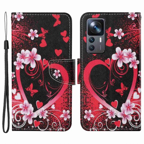 Housse Xiaomi 12T / 12T Pro Coeur Fleuri