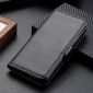 Étui portefeuille revêtement simili cuir mat pour Xiaomi Redmi 10C